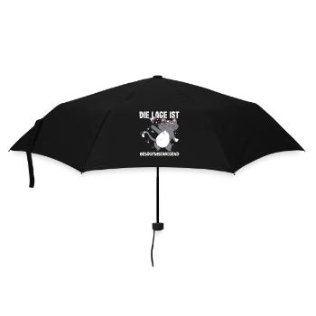 La situation est ivre, chat - Parapluie standard - noir - Devant
