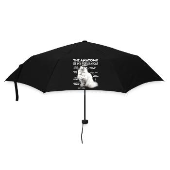 Cadeau des chats persans pour l’amoureux des chats - Parapluie standard - noir - Devant