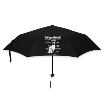 Siamkatzen T | Siamkatze Katzen Siam Katzen - Regenschirm (klein) - Schwarz - Vorne