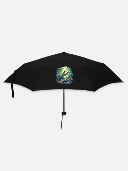 Gottesanbeterinnen Gottesanbeterin - Regenschirm (klein) - Schwarz