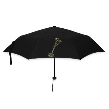 Metal Detector Treasure Hunting Adventure - Umbrella (small) - black - Front