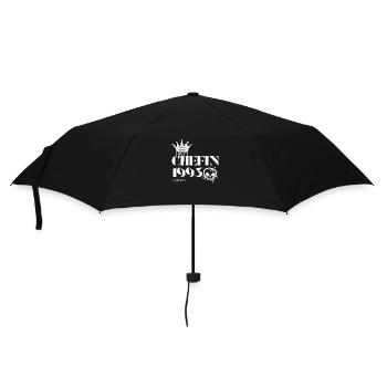 Chefin Edition 1993 Jahrgang Design - Regenschirm (klein) - Schwarz - Vorne