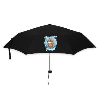 Igel Tag Hedgehog Day en direct sur la Hegde - Parapluie standard - noir - Devant