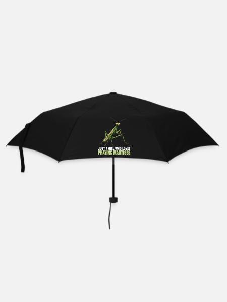 Gottesanbeterinnen Gottesanbeterin - Regenschirm (klein) - Schwarz