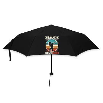 Bääm Grand Frère Dab Enfants Drôles Frères et Sœurs - Parapluie standard - noir - Devant