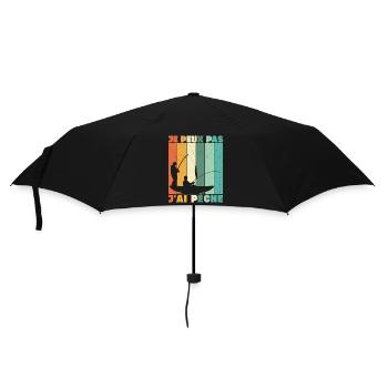 Je Peux Pas J'ai Pêche - Parapluie standard - noir - Devant