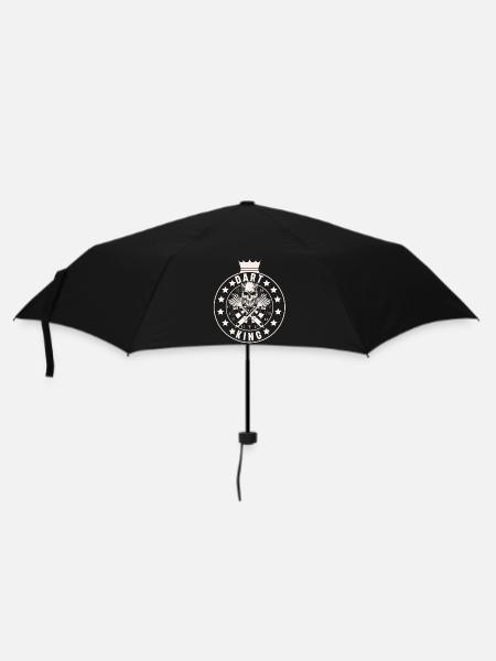 Darts - Regenschirm (klein) - Schwarz