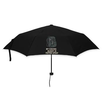 Sentier d’autonomisation des randonneurs solo pour femmes - Parapluie standard - noir - Devant