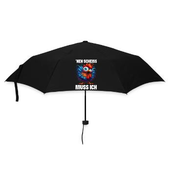 I have to fuck funny chicken sarcasm humor - Umbrella (small) - black - Front