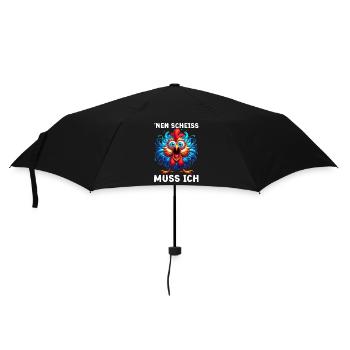 I have to fuck funny chicken sarcasm humor - Umbrella (small) - black - Front