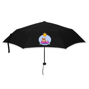 Ours natation anneau de natation été - Parapluie standard - noir - Devant
