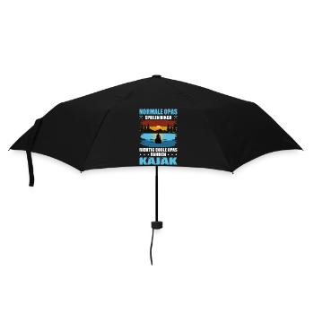 Kayaker Grandpa Gifts Kayak Water Sports Outfit - Umbrella (small) - black - Front