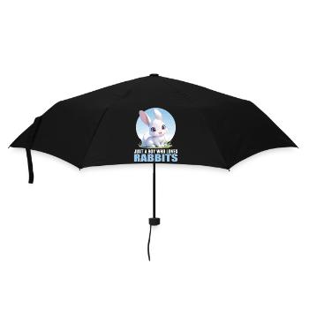 Lapin Lapin - Parapluie standard - noir - Devant