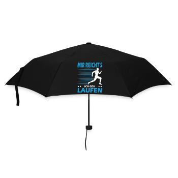 Jogging, Coureur Cadeau, Sport, Forme physique - Parapluie standard - noir - Devant