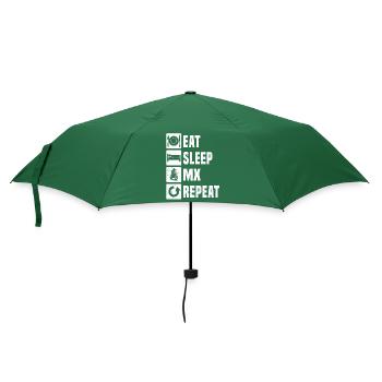 Conception motocross Power Motocross - Parapluie standard - vert bouteille - Devant