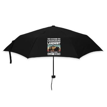 Agriculteur offre des cadeaux agricoles Tracteurs agricoles - Parapluie standard - noir - Devant