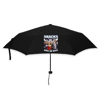 Funny Opossum - Umbrella (small) - black - Front