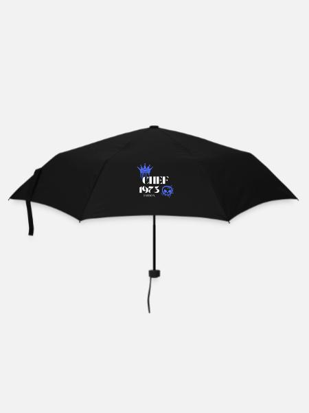 Chef Edition 1973 52 Birthday Saying - Umbrella (small) - black