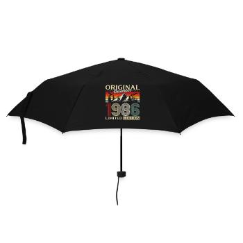 39e anniversaire Original décembre Né en 1986 - Parapluie standard - noir - Devant