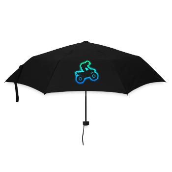 Quad ATV Quad Riders Kids Men Boys Offroad - Umbrella (small) - black - Front