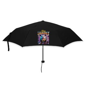 Funny Opossum - Umbrella (small) - black - Front