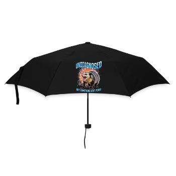 Funny Opossum - Umbrella (small) - black - Front