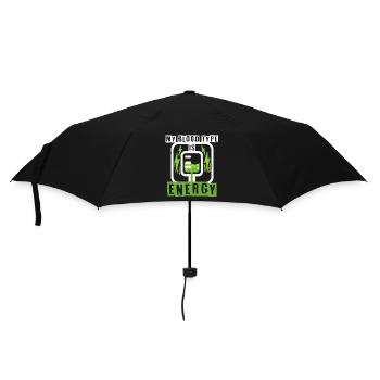 Energy Drink - Umbrella (small) - black - Front