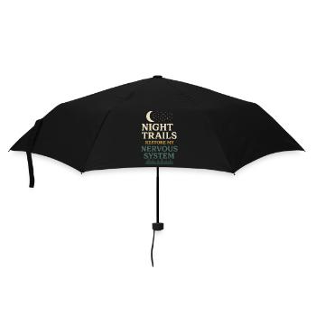 Neurodivergent introvert - Umbrella (small) - black - Front