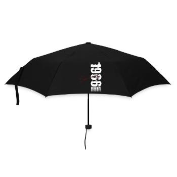 60e anniversaire Original Millésime janvier 1966 - Parapluie standard - noir - Devant