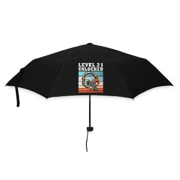 Level 21 Unlocked Headphones - Umbrella (small) - black - Front