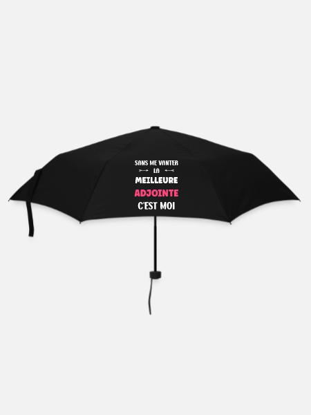 Assistent - Regenschirm (klein) - Schwarz