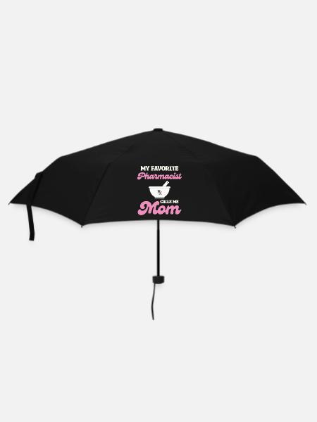 Lieblingspharmazeutin Mama - Regenschirm (klein) - Schwarz