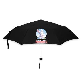 Lapin Lapin - Parapluie standard - noir - Devant