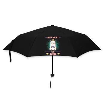 Prinzessin game - Regenschirm (klein) - Schwarz - Vorne