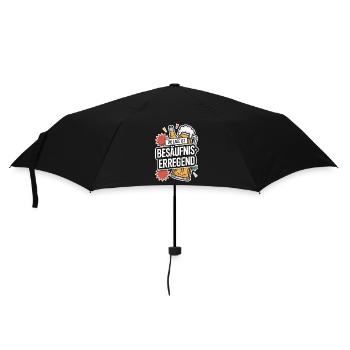 The location is drunken booze party beer - Umbrella (small) - black - Front