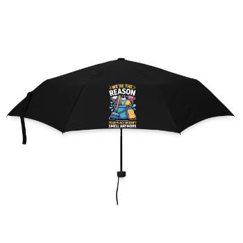 Femme de ménage qui dit un cadeau drôle de femme de ménage - Parapluie standard - noir - Devant