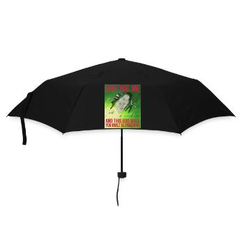 CE MUR DE GLU QUE TU AS CONSTRUIT ENTRE NOUS - Parapluie standard - noir - Devant