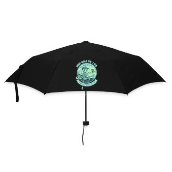Disc Golf Til I Die Skellys Flights Disque drôle - Parapluie standard - noir - Devant
