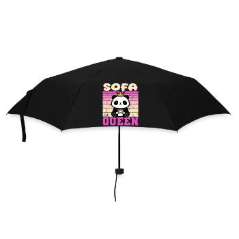 Gambling Woman - Umbrella (small) - black - Front
