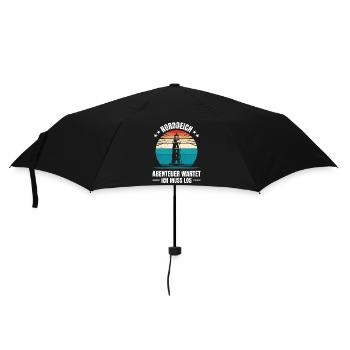 North Sea Holidays NORDDEICH ADVENTURE AWAITS - Umbrella (small) - black - Front
