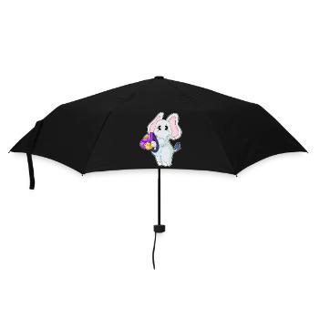 Elephant Student Backpack School - Umbrella (small) - black - Front