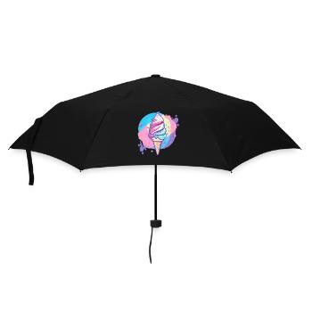 eiscreme - Umbrella (small) - black - Front