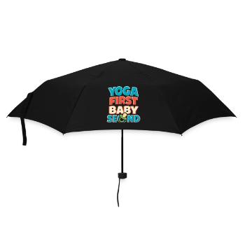 Prenatal Yoga Expectant Mother - Umbrella (small) - black - Front