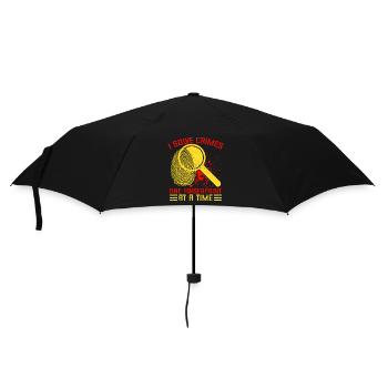 Spécialité en sciences forensiques : Résoudre des crimes un - Parapluie standard - noir - Devant
