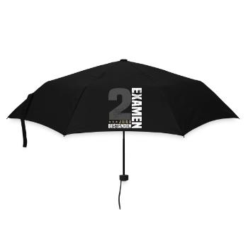 Congratulations 2nd Exam Law - Umbrella (small) - black - Front