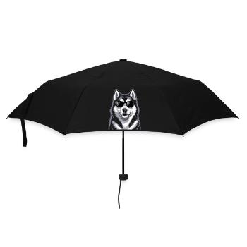 Alaskan malamute - Umbrella (small) - black - Front
