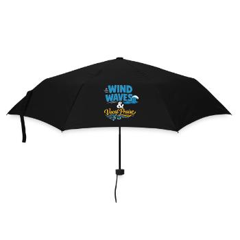 Communauté de musique folk Shanty Crew - Parapluie standard - noir - Devant