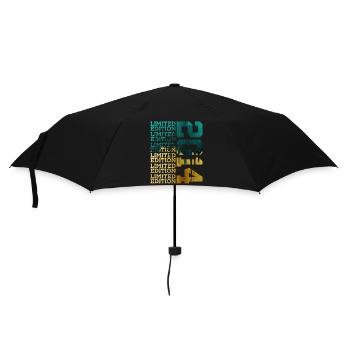 ÉDITION LIMITÉE 2014 12 ANS 12E ANNIVERSAIRE - Parapluie standard - noir - Devant