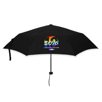 10e anniversaire 2016 cadeau garçons et filles - Parapluie standard - noir - Devant