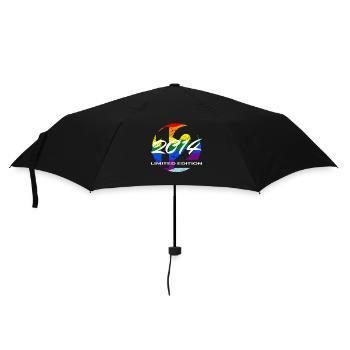 12th Birthday 2014 Boys and Girls Gift - Umbrella (small) - black - Front